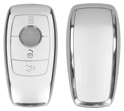 Produktbild von kwmobile Schlüsselhülle für Mercedes Benz Smart Key Autoschlüssel (nur Keyless) Hülle - Autoschlüssel Schlüssel Hülle aus TPU Silikon -