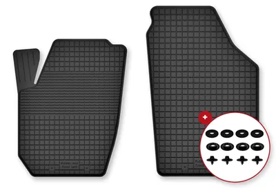 Immagine prodotto di Tappetini anteriori per Skoda Roomster 2006-2015 multispazio con clip