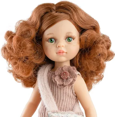 Image de Poupée Paola Reina Amigas Cristi boucles rouges (32cm)