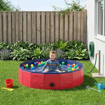 Immagine prodotto di Piscina per bambini Rosso Ø 80 x 20 cm