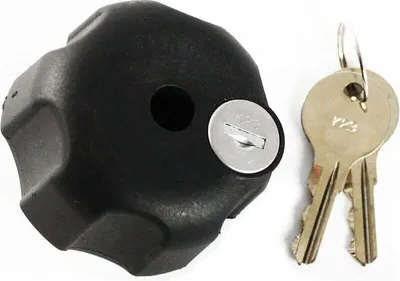 Produktbild von RAM Mounts RAM-KNOB3LU, Aluminium, Gummi, Schwarz