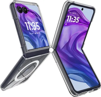 Produktbild von MagSafe Hülle für Motorola Razr 60 Ultra / Razr Ultra 2025 Robust Transparent