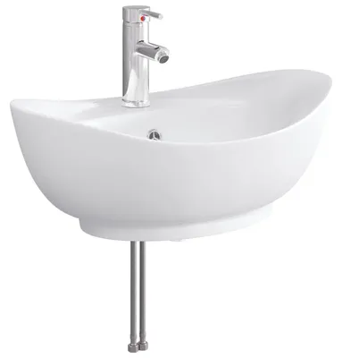 Obrázek produktu pro Umývadlo do koupelny Chrom 59 x 35 x 21 cm Kov