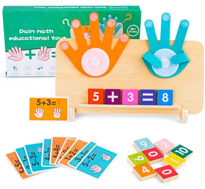 Productafbeelding van Montessori wiskundig speelgoed, educatieve spelletjes van hout voor kinderen