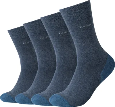 Produktbild von Camano Uni-Socken 4 Paar jeansblau 39 - 42