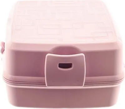 Image de Boîte à pain et à lunch multi-usage avec couverts (02 1164) Rose