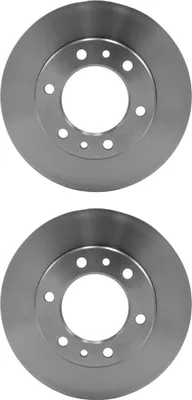 Image de 2 disques de frein avant HELLA pour TOYOTA VW HILUX II SUV