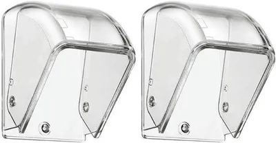 Produktbild von Drahtlose Hausbeschallungschutzabdeckung - 2 Stücke - Transparent