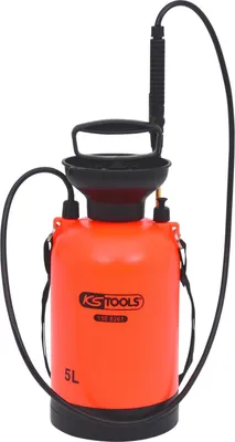 Obrázek produktu pro KS TOOLS Tlakový rozprašovač s nosným popruhem 5L, tlakový rozprašovač s čerpadlem, stříkací láhev, tlakový postřikovač, láhev s tlakovým čerpadlem
