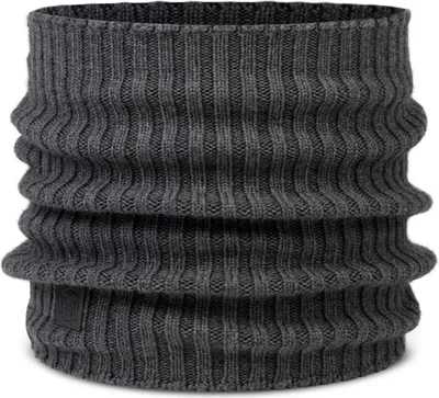 Produktbild von Buff Norval Merino Knitted Neckwarmer Grey Heather