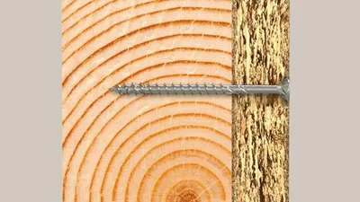 Produktbild von Spanplattenschraube PowerFast II 5,0x110 Senkkopf TX (100 Stück, Teilgewinde, verzinkt)