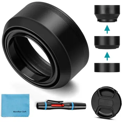Obrázok produktu pre 82mm gumová clona objektívu univerzálna pre fotoaparát Canon Nikon Sony Pentax Olympus Fuji