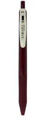 Immagine prodotto di Penna gel "Sarasa Clip Vintage", rosso scuro, 0,33 mm, meccanismo a pressione, ZEBRA 69313