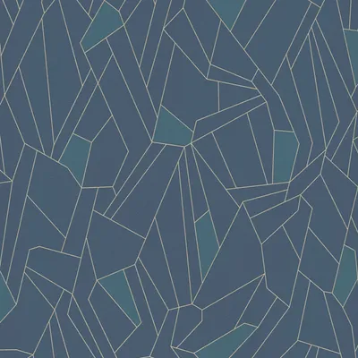 Obrázek produktu pro A.S. Création geometric Tapete New Life Vliestapete blau petrol beige 10,05 m x 0,53 m