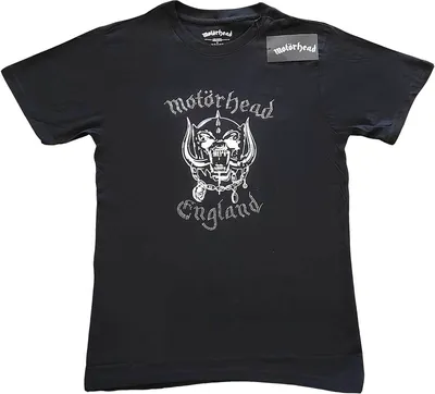 Produktbild von Motorhead - "England" T-Shirt für Herren/Damen Uni RO3662 (M) (Schwarz)