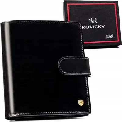 Obrázek produktu pro Rovicky Pánská kožená peněženka Denon tmavě šedá One size