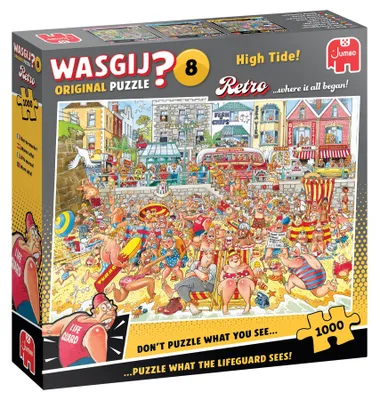 Immagine prodotto di Jumbo Wasgij Retro Original 8 - Flut, Puzzle, Erwachsenenpuzzle, 1000 Teile, 1110100579