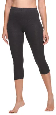 Produktbild von Ladeheid Damen Leggings 3/4 aus Viskose LA40-202(Dunkelmelange, 34)