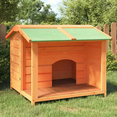 Obrázek produktu pro The Living Store psí bouda hnědá 96x87x80,5 cm z masivního borovicového dřeva