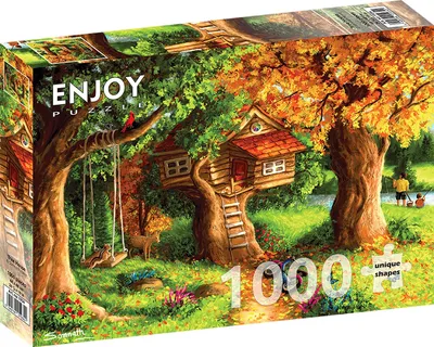 Produktbild von ENJOY Puzzle Baumhaus 1000 Teile