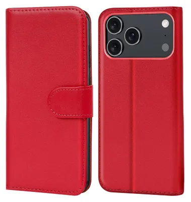 Produktbild von Book Case für iPhone 17 Pro Hülle Flip Cover Handy Tasche Schutz Hülle Etui