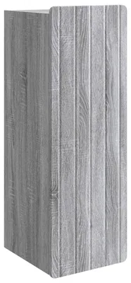 Image de Armoire murale vidaXL Gris Sonoma 33 x 34,5 x 94 cm en aggloméré
