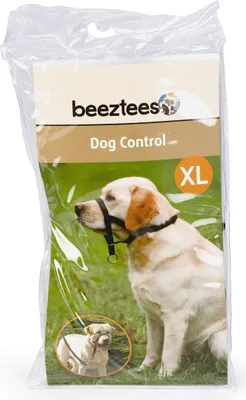 Image de Beeztees 765389, collier pour chien, taille XL, noir, nylon, unie