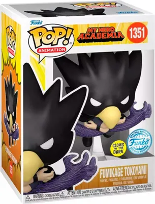 Zdjęcie produktu dla Funko POP My Hero Academia 1351 Fumikage Tokoyami glow Special Edition Limitowana Świecąca Figurka Kolekcjonerska
