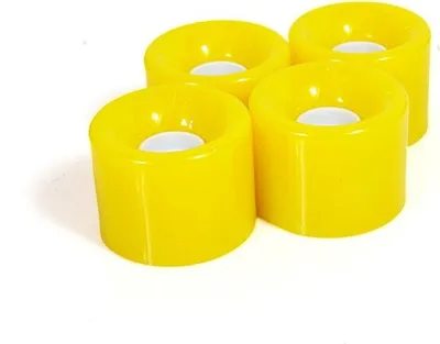 Produktbild von Pappräder 59x46 mm gelb
