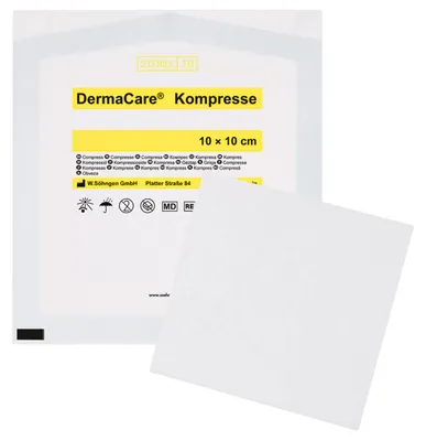 Obrázok produktu pre DermaCare obklad 10x10cm, 1 ks obkladov