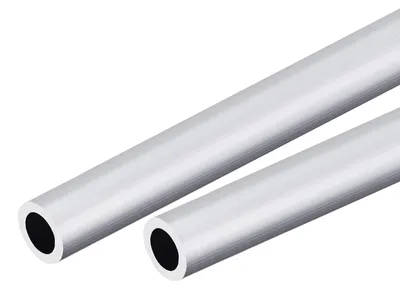 Aluminiumrohre 6063, 2 Stück, 12x8 mm, 300 mm, nahtlos