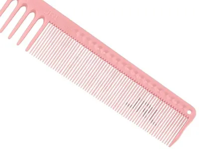 Produktbild von Haarschneidekamm Pink 7.3 Zoll J302 Hitzebeständig Chemikalienbeständig