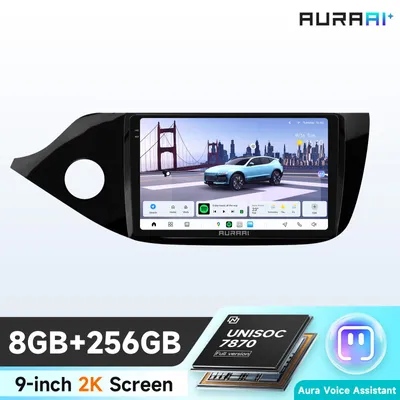 Productafbeelding van Autoradio Android Auto Scherm - 4G Verbinding - GPS Navigatie - Bluetooth - Touchscreen