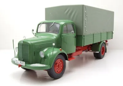 Produktbild von Schuco 1:18 MB L3500 Pritschen-LKW 450050100