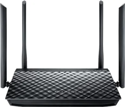 Obrázek produktu pro ASUS RT-AC1200G+, Wi-Fi 5 (802.11ac), Dvoupásmový (2,4 GHz / 5 GHz), Připojení na síť Ethernet, Černá