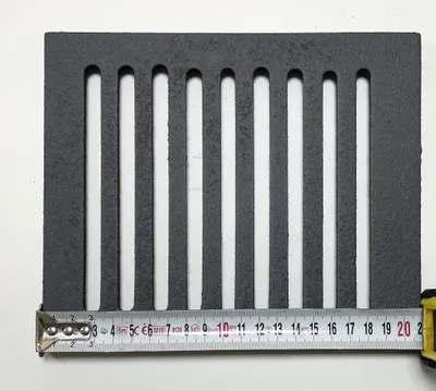 Image de Grille de cendrier adaptée à Victoria TARO, VANESSA LUX, DELUXE, COMFORT etc. Poêle à bois - Pièce détachée Grille de poêle
