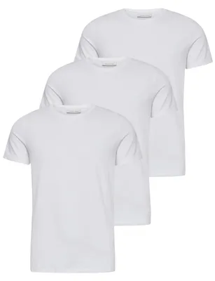 Produktbild von Casual Friday CFDAVIDE Herren T-Shirt Kurzarm Shirt 3er Pack Baumwollmischung Slim Fit