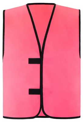 Imagen del producto de Korntex - "Promoción e Identificación Leipzig". Chaleco de alta visibilidad unisex para hombre/mujer, modelo LT5874 (Talla L), color rosa neón