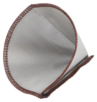 Kegel-Kaffeefilter aus Edelstahl, wiederverwendbar, für 1-2 Tassen