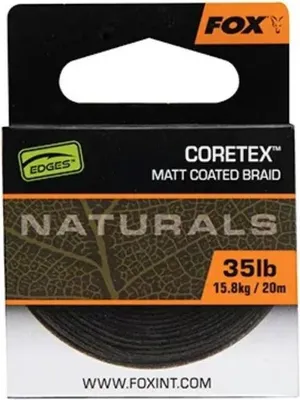 Produktbild von Fox Fishing Edges Naturals Coretex 20 m 35 lbs-15,8 kg Angelschnur