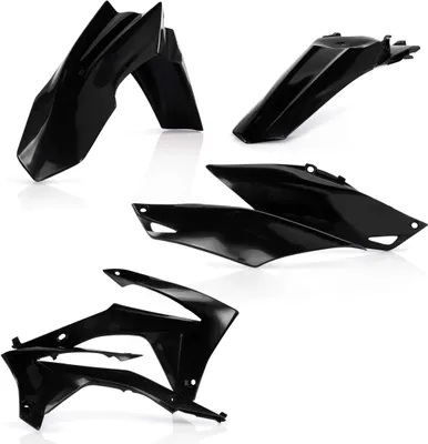 Produktbild von ACERBIS Verkleidungskit 6 Teile Schwarz für HONDA CRF R