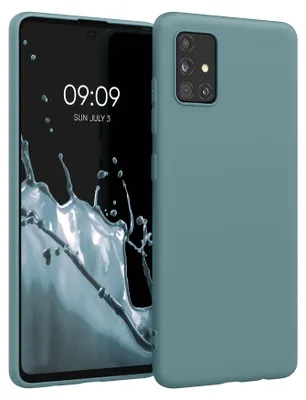 Produktbild von kwmobile Handyhülle für Samsung Galaxy A51 Hülle - TPU Case - Kabelloses Laden - Schutzhülle Cover in Antique Stone
