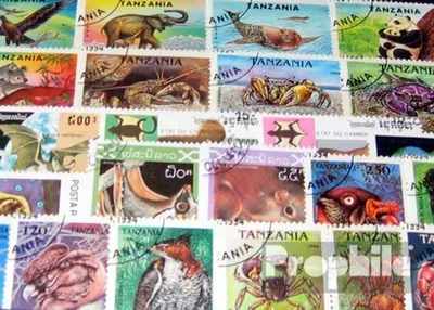 Produktbild von Briefmarken Motive 150 verschiedene Tiere Marken
