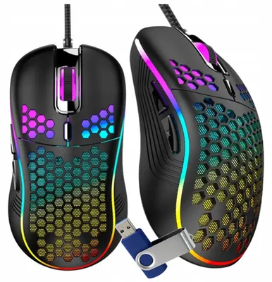 Image de Raltek Souris Gaming Optique USB RGB Czarny