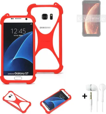 Produktbild von Handy-hülle + Kopfhörer kompatibel mit Blackview BV4900 Schutz-hülle Bumper Silikon Schutz Hülle Cover Case Silikoncase Silikonbumper TPU Softcase