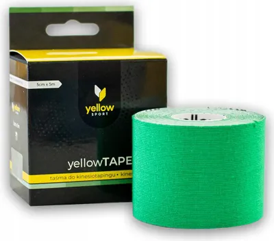 Obrázek produktu pro Taśma do kinesiotapingu 5 cm x 5 m zielona