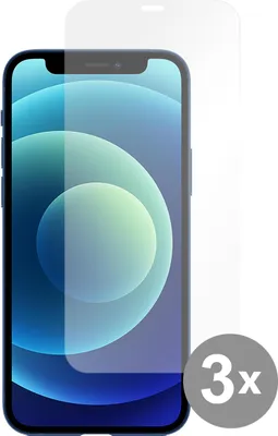 Produktbild von Schutzfolie Apple iPhone 12 - Panzerglas - Cazy - Transparant