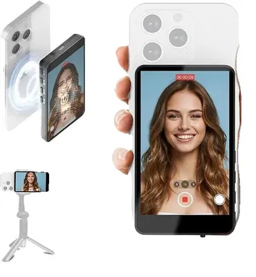 Imagen del producto de Selfie-Monitor, altavoz integrado, conectividad inalámbrica, color