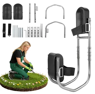 Immagine prodotto di Panca ergonomica per il giardinaggio, pieghevole e stabile fino a 150 kg