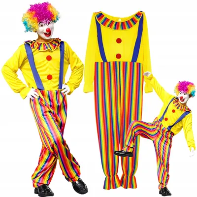 Produktbild von Hopki Zirkus Clown Kostüm für Karneval & Party